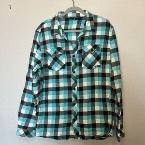 Blue Men’s Flannel